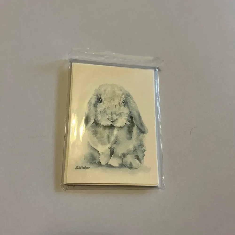 Susan Windsor | Fine Art Animal Print Stationery Set - 4 Blank Cards